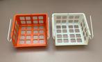 Vintage kast organizer / opbergmandjes / hangmandje, Ophalen of Verzenden, Huis en Inrichting