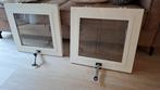 Oude ramen met beslag, Doe-het-zelf en Verbouw, Glas en Ramen, Ophalen, Gevelraam of Ruit, Gebruikt, Minder dan 80 cm