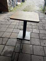 3 In hoogte verstelbare horeca tafels, Huis en Inrichting, Ophalen, Gebruikt, Vierkant, Tot twee personen