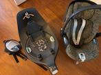 Cybex Maxi-Cosi + Draaibare Basis + spiegeltje + ukje hoes, Ophalen, Zijbescherming, Zo goed als nieuw, Isofix