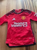 Voetbalshirt Manchester United maat 128, Adidas, Jongen of Meisje, Ophalen of Verzenden, Zo goed als nieuw