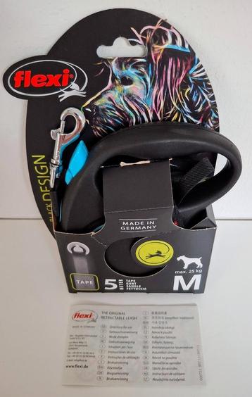 Honden accessoires Flexi Black Design oprol lijn voor honden beschikbaar voor biedingen