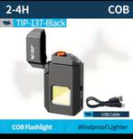 2-in-1 Oplaadbare Zaklamp & Aansteker €12,00, Ophalen of Verzenden, Nieuw