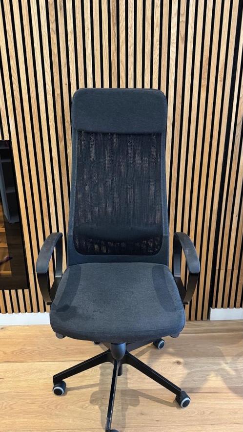 Ikea Markus Office Chair, Huis en Inrichting, Bureaustoelen, Gebruikt, Bureaustoel, Zwart, Ergonomisch, Ophalen