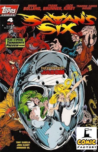 Satan's Six (1993) # 4 - 1st appearance of Jason Voorhees, Boeken, Strips | Comics, Nieuw, Eén comic, Amerika, Ophalen of Verzenden