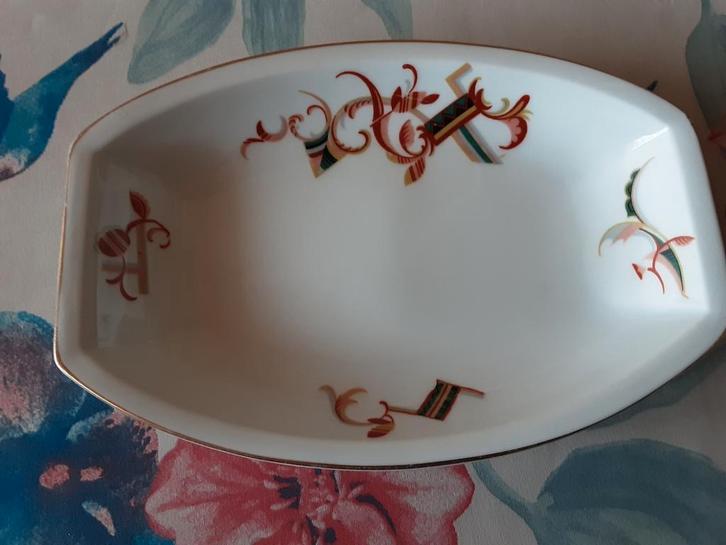 Serveerschaaltje Bohemia. CZECHO-SLOWAKIA, Antiek en Kunst, Antiek | Schalen, Ophalen of Verzenden