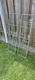 Glas in lood 2x, Doe-het-zelf en Verbouw, Glas en Ramen, Ophalen, Gebruikt, Minder dan 80 cm, Glas in lood