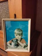 Schilderijtje jongen met hond, Ophalen