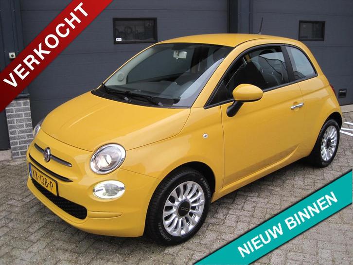 FIAT 500 1.2 69pk 4 cilinder! Pop Star CARPLAY/AIRCO/LM velg, Auto's, Fiat, Bedrijf, Te koop, ABS, Airbags, Airconditioning, Centrale vergrendeling