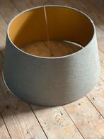 Grijze lampenkap, Huis en Inrichting, Lampen | Lampenkappen, 25 tot 50 cm, Rond, Ophalen of Verzenden, Grijs