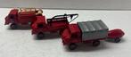 Solido 1:50 , Simca-Unic 4x4 Brandweer , 3 uitvoeringen., Ophalen of Verzenden, Zo goed als nieuw, Auto, Overige merken