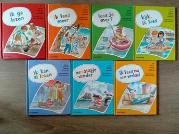 Set van 7 AVI boeken -Lezen is leuk! van Kluitman. AVI 1t/m5 beschikbaar voor biedingen