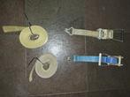 2 stuks grote ratelspanband met spanner, Ophalen of Verzenden, Gebruikt