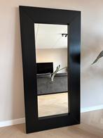 Grote zwarte houten spiegel IKEA 190x94, Huis en Inrichting, Woonaccessoires | Spiegels, Ophalen, Zo goed als nieuw, 75 tot 100 cm