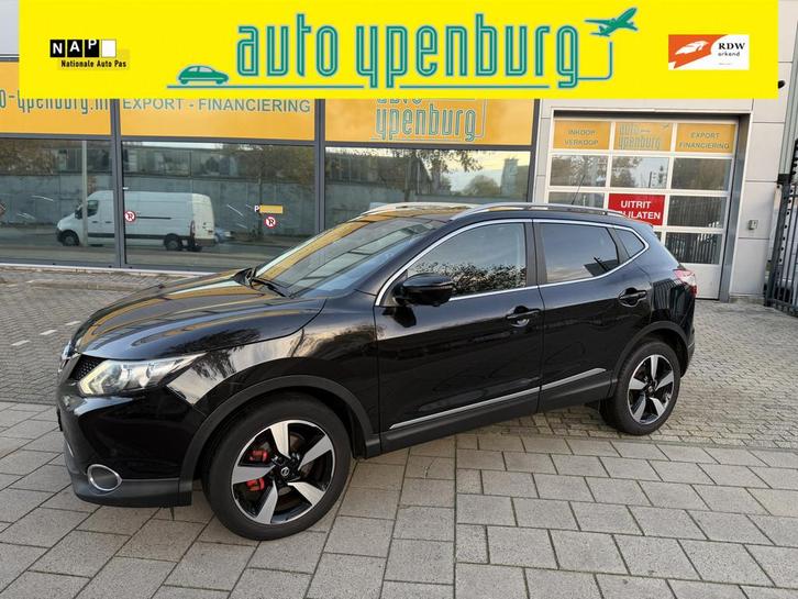 Nissan QASHQAI 1.2 N-Connecta Automaat * 129.798 Km * Panora, Auto's, Nissan, Bedrijf, Te koop, Qashqai, 360° camera, ABS, Achteruitrijcamera