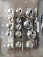 Kerstballen div. Maten zilver, Diversen, Kerst, Ophalen of Verzenden