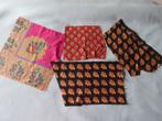 4 restlapjes vintage stof voor maar 1 euro #2, Nieuw, Ophalen of Verzenden, Katoen, Minder dan 30 cm