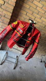 Unieke Leren ferrari motorjas maat L, Ophalen of Verzenden, Zo goed als nieuw, Formule 1