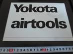 sticker Yokota airtools *, Ophalen, Zo goed als nieuw, Sticker