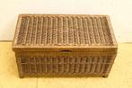 Rieten mand 45780, Huis en Inrichting, Woonaccessoires | Schalen en Manden, Ophalen of Verzenden, Gebruikt, Rechthoekig, Riet