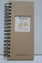 Notitie boek - Bierdagboek Ringband, Ophalen of Verzenden, Nieuw, A5