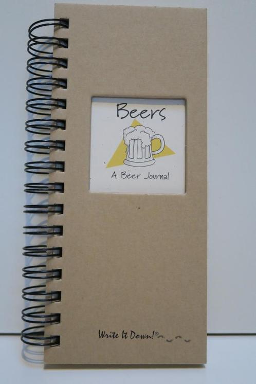 Notitie boek - Bierdagboek Ringband, Diversen, Notitieboeken, Nieuw, A5, Ophalen of Verzenden
