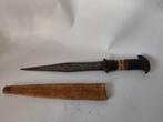 Afrikaanse dolk met schede, Antiek en Kunst, Ophalen of Verzenden