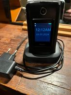 Senioren Flip telefoon met SOS knop - Zo goed als nieuw!, Telecommunicatie, Mobiele telefoons | Overige merken, Inklapmodel, Ophalen of Verzenden