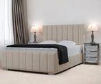 Luxury Velvet Panel Bed – Premium Design, Verzenden, Nieuw