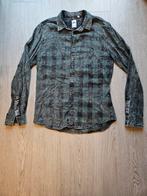 Geblokt hemd van Refill, Kleding | Heren, Overhemden, Ophalen of Verzenden, Zo goed als nieuw, Groen, Refill