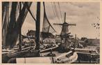 Harderwijk Gemeerde Botters. Met molen., Verzamelen, Verzenden, Ongelopen, Gelderland