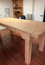 Steiger houten tafel, Huis en Inrichting, Tafels | Eettafels, Ophalen, Gebruikt, 200 cm of meer, 50 tot 100 cm