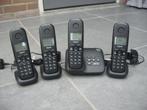 TELEFOON GIGASET A270/ 1 BASIS+TELEFOON en 3 Losse erbij(4), Telecommunicatie, Vaste telefoons | Handsets en Draadloos, Ophalen of Verzenden