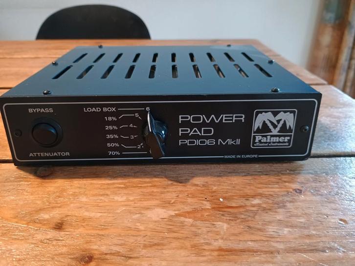 Palmer PDI06 attenuator/loadbox 8ohm, Muziek en Instrumenten, Effecten, Gebruikt, Ophalen of Verzenden