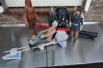 Star Wars light sabre, voertuig, masker en actiefiguren, Ophalen of Verzenden, Zo goed als nieuw, Actiefiguurtje