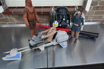 Star Wars light sabre, voertuig, masker en actiefiguren beschikbaar voor biedingen