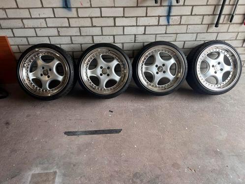 RH ZW1 Velgen Set 4 X 100, Auto-onderdelen, Banden en Velgen, Velg(en), Zomerbanden, 17 inch, 215 mm, Personenwagen, Gebruikt