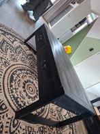 Zwarte salontafel, Ophalen, 100 tot 150 cm, 50 tot 100 cm, Zo goed als nieuw