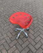Tracktorkruk tracktorstoel burostoel, Ophalen, Gebruikt, Rood, Bureaukruk