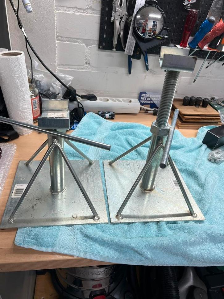 Assteunen, Caravans en Kamperen, Camper-accessoires, Gebruikt, Ophalen of Verzenden