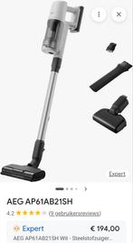 AEG steelstofzuiger. AP61AB21SH, Witgoed en Apparatuur, Ophalen, Zo goed als nieuw, Reservoir, Stofzuiger