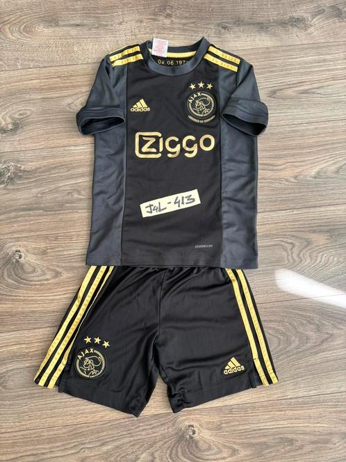 Ajax tenue broek en shirt 2020/2021 3de uefa afca fside tdk, Sport en Fitness, Voetbal, Gebruikt, Shirt, Verzenden