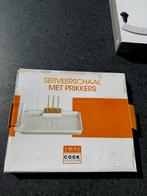 Serveerschaal met Prikkers - Nieuw!, Porselein of Keramiek, Schaal, Nieuw, Ophalen of Verzenden