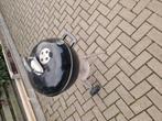 weber kettle 47 cm met rvs diffuser plate!, Tuin en Terras, Houtskoolbarbecues, Ophalen, Gebruikt