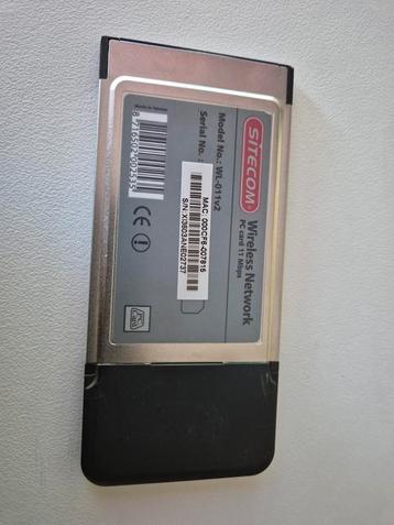 Sitecom WL-011v2 Wireless PC Card beschikbaar voor biedingen
