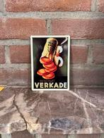 Emaille reclamebordje Verkade 10x15cm nostalgisch, Ophalen of Verzenden
