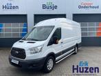 Ford TRANSIT 350 2.0 TDCI L4H3 Trend / DIESEL / DEALERONDERH, Auto's, 1995 cc, 4 cilinders, Wit, Bedrijf