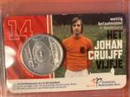 Coincard Johan Cruijff Vijfje (BU-kwaliteit), Ophalen of Verzenden, Koningin Beatrix, Euro's