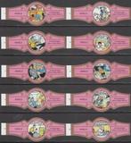 Sigarenbanden van Suske en Wiske De Klankentapper, Mu. 1-10, Ophalen of Verzenden, Nieuw, Sigarenbandjes