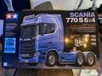 Tamiya Scania  & Carson trailer, met talloze accesoires, Hobby en Vrije tijd, Modelbouw | Radiografisch | Auto's, Elektro, Schaal 1:14